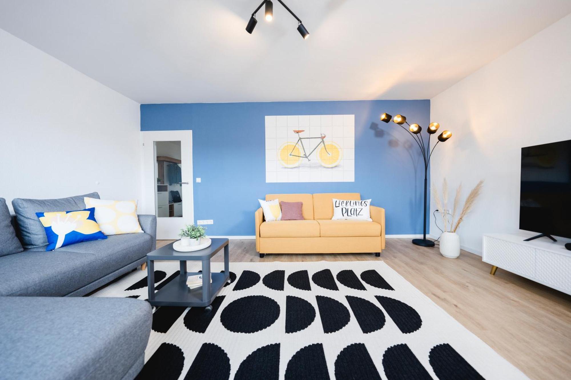 Stadtrand Oase Karlsruhe Mit Balkon Екстериор снимка