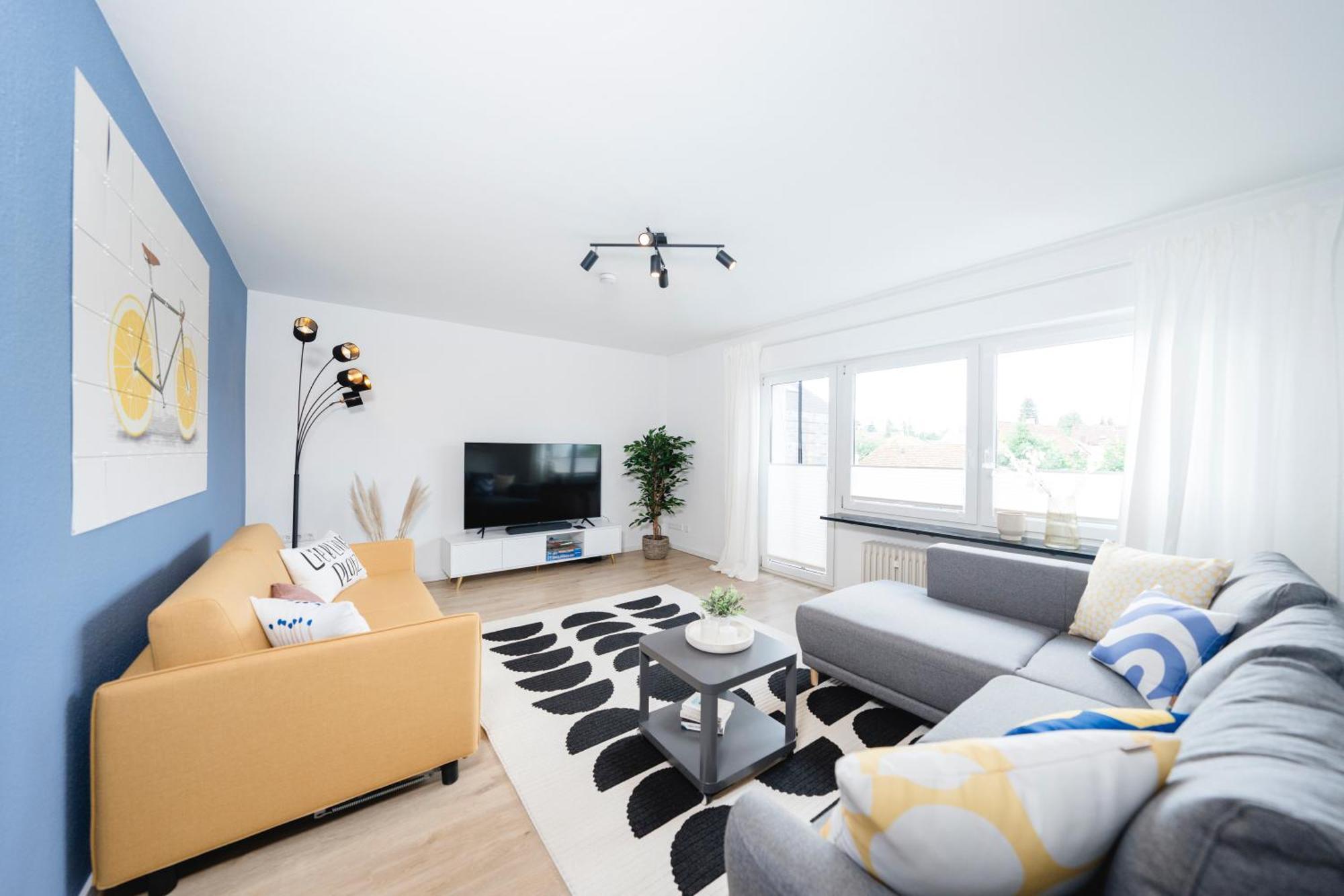 Stadtrand Oase Karlsruhe Mit Balkon Екстериор снимка